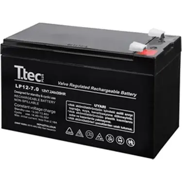 12V 7 AMPER AKÜ (TTEC)