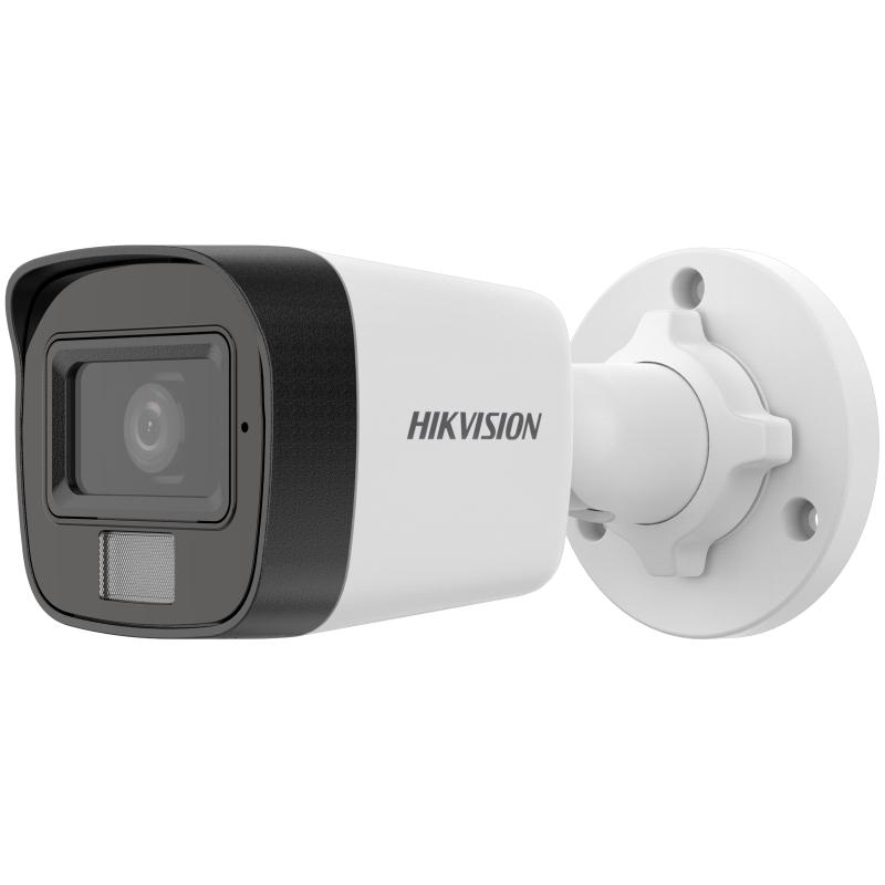 Hikvision 2mp 2.8mm Lens 20 Metre Smart Hybrid Light İnsan Algılama Dahili Mikrofon Ip Bullet Kamera