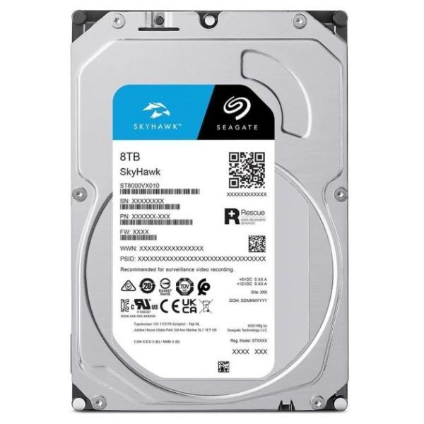SEAGATE 3.5 8TB 256M SKYH ST8000VX010