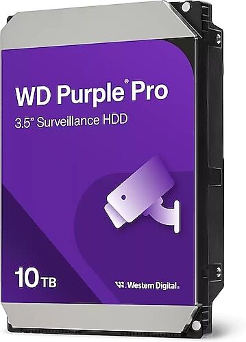 WD 10TB PURPLE WD102PURP 3,5 256MB, 7200 RPM, 7/24 GÜVENLİK HDD