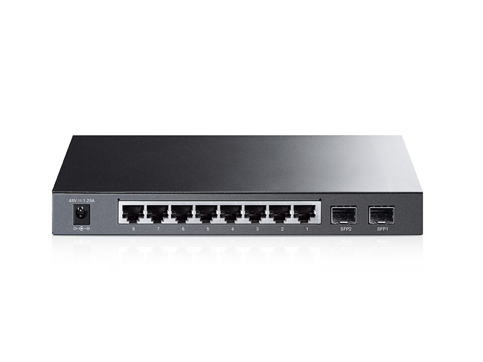 TP-LİNK GİGABİT 8 PORT POE SWİTCH +2 SFP SLOT
